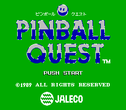 Pinball Quest (Japan)